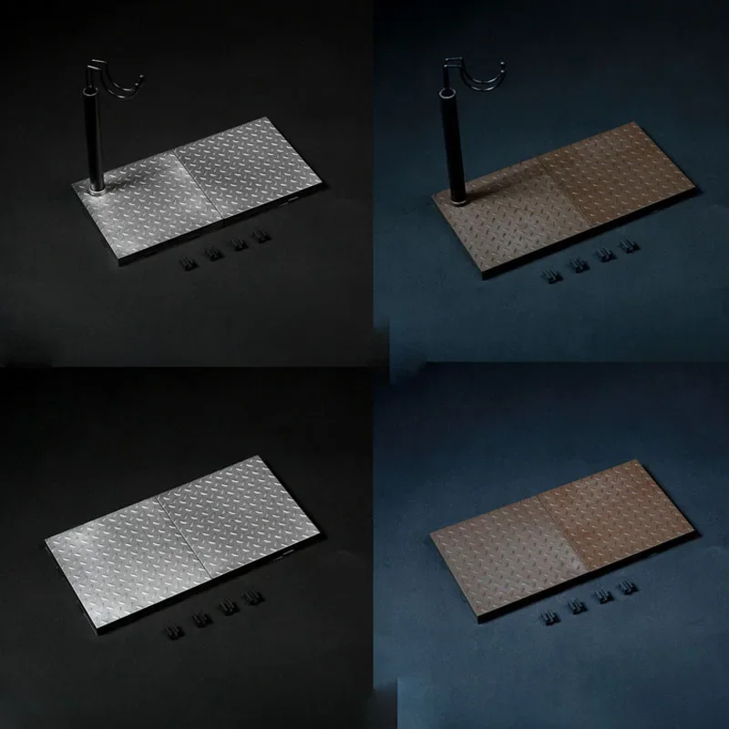 

1/6 Scale Accessories Scene Infinite Unlimited Expansion Support Platform Stand ABS Plate Steel Bracket for 12" Soldier Figure