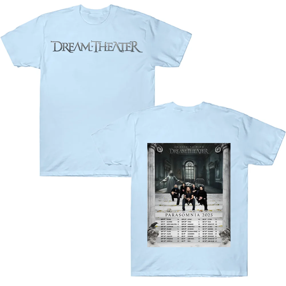 DREAM THEATER PARASOMNIA Tシャツ Mサイズ DREAM THEATER DISTANCE OVER TIME (LOG T-Shirt, Front & Back