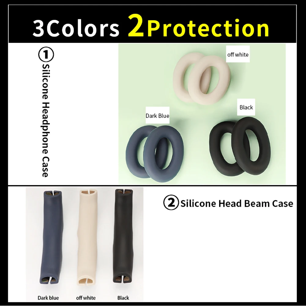 Quality Headphone Head Beam Cover for Sony WH-1000XM4 Earphone Silicone Protective Case 1000XM4 Headset Headbeam Protector