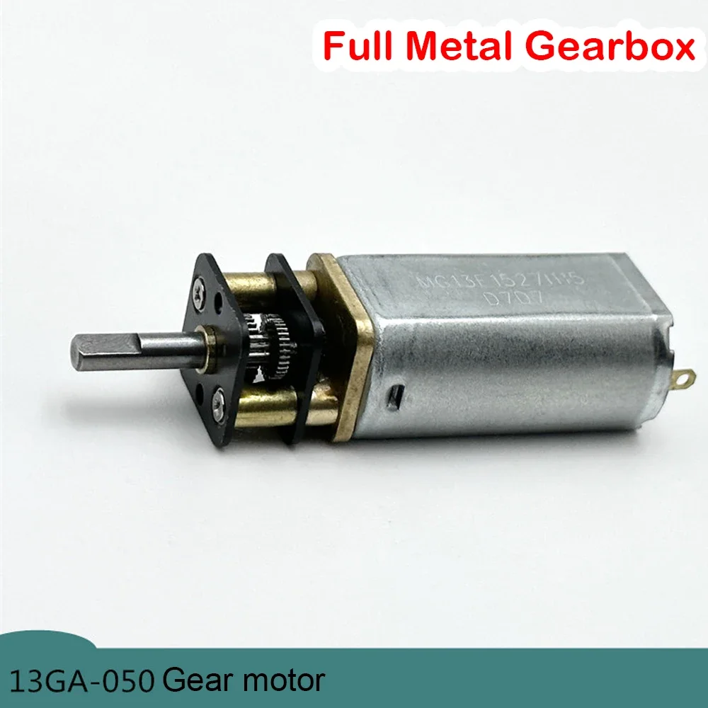 Миниатюрный электродвигатель-редуктор постоянного тока 3-5 в 3,7 в 4,2 в 138 об/мин-230 об/мин, 16 мм 050, двигатель-редуктор с низкой скоростью и большим крутящим моментом, двигатель с редуктором D-образного вала, робот с электрическим замком