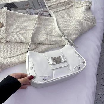 حقيبة كتف جلدية عصرية مزينة بفيونكة 7