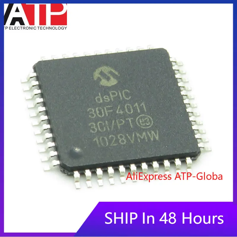 

ATP 1-100 PCS DSPIC30F4011-30I/PT SMD TQFP-44 16-bit Microcontroller-dsPIC Microcontroller Chip Brand New Original In Stock