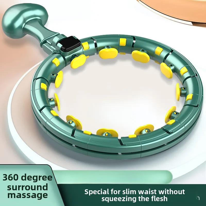 360-Degree Massage Intelligent Exercise Ring Adult Weight Loss Fat Burning Slimming Waist Can Be Counted
