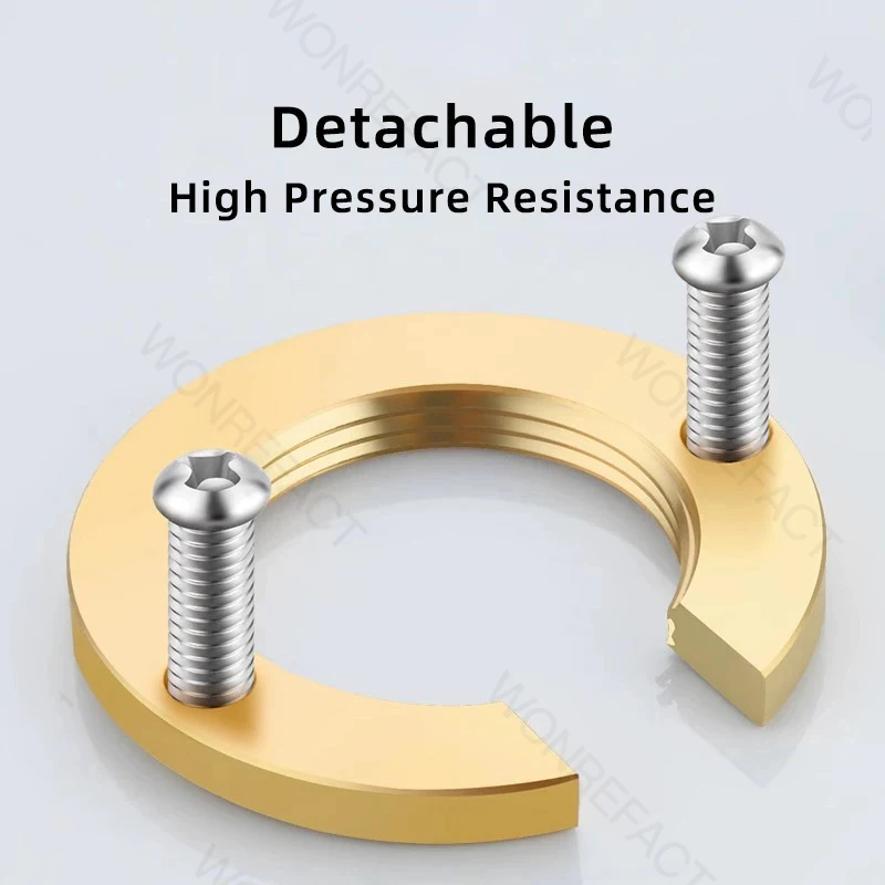 Brass Faucet Fixing Accessories Faucet Lock Nut Fastening Washer Various Sizes Tool Kitchen Wash ​Basin Fastening Circlip Washer