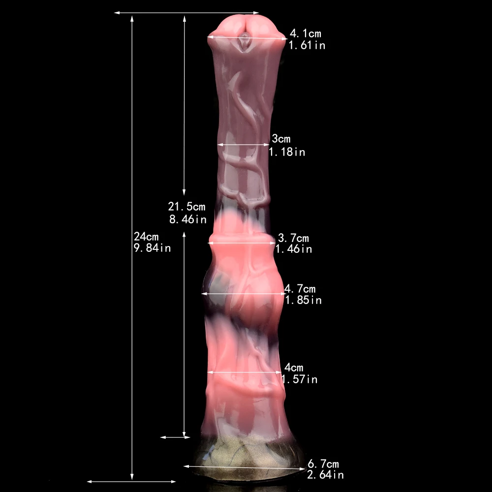 YOCY Squirting Long Horse Dildo With Sucker Anal Plug Ejaculating Female Masturbator Silicone Sex Toys For Women Men Pleasure