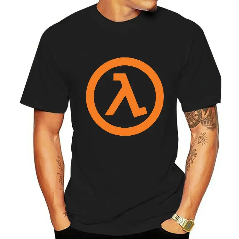 

Fm10 футболка uomo HALF-LIFE games idea подарок логотипы видеоигры Бесплатная доставка Повседневный подарок унисекс