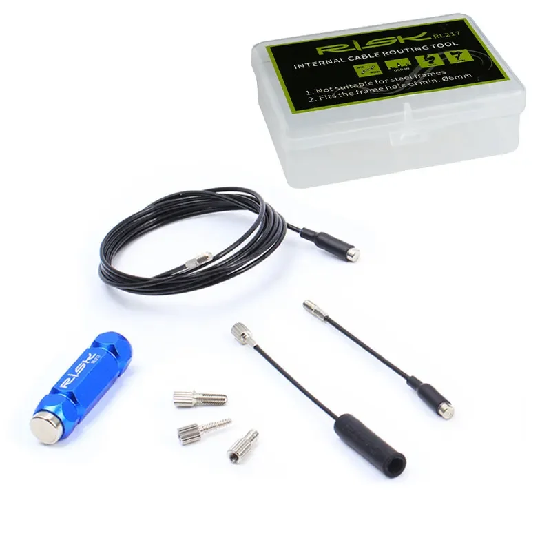 시프트 브레이크 케이블 용 자전거 도구 키트 프레임 내부 통로 정렬 유압 와이어 호스 정렬 변속기 라인 스레드 라우팅