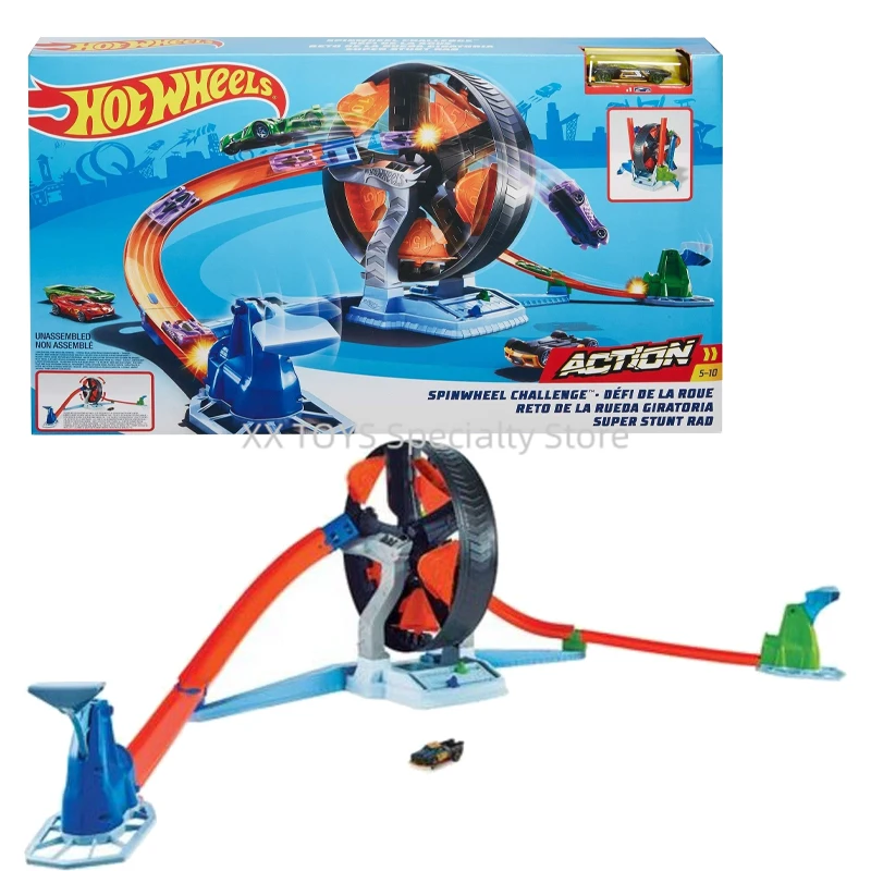 Hot Wheels Action Spinwheel Challenge Play Set with Track