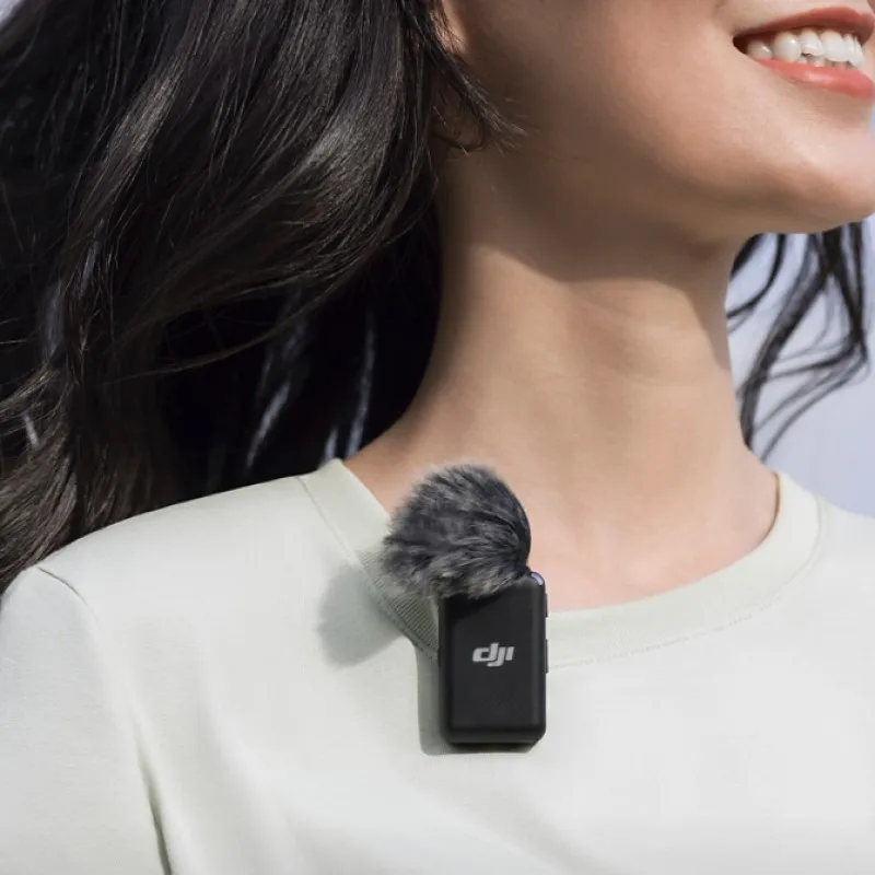 Description Picture 2 of itemDJI Mic Wireless Microphone Professional Recording Studio Equipment 250m Transmission Range Dual-Channel Photography Accessories