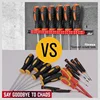 Wall Mounted Screwdriver Organizer Tool Holder for Vice Wrench Plier Storage 4PC Tool Rack Wall Mount Organization 6