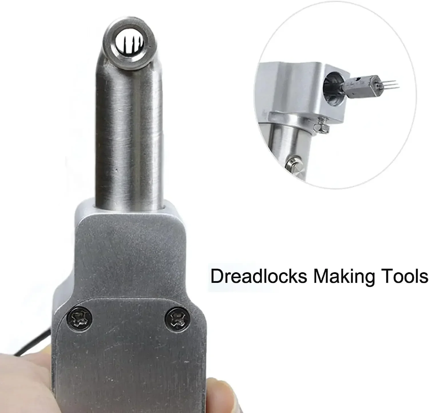 Dreadlocks Machine Portable Electric Dreadlocks Maker for Human Hair Loc,The Dreadlocks Machine Make and Connect Dreadlocks 5