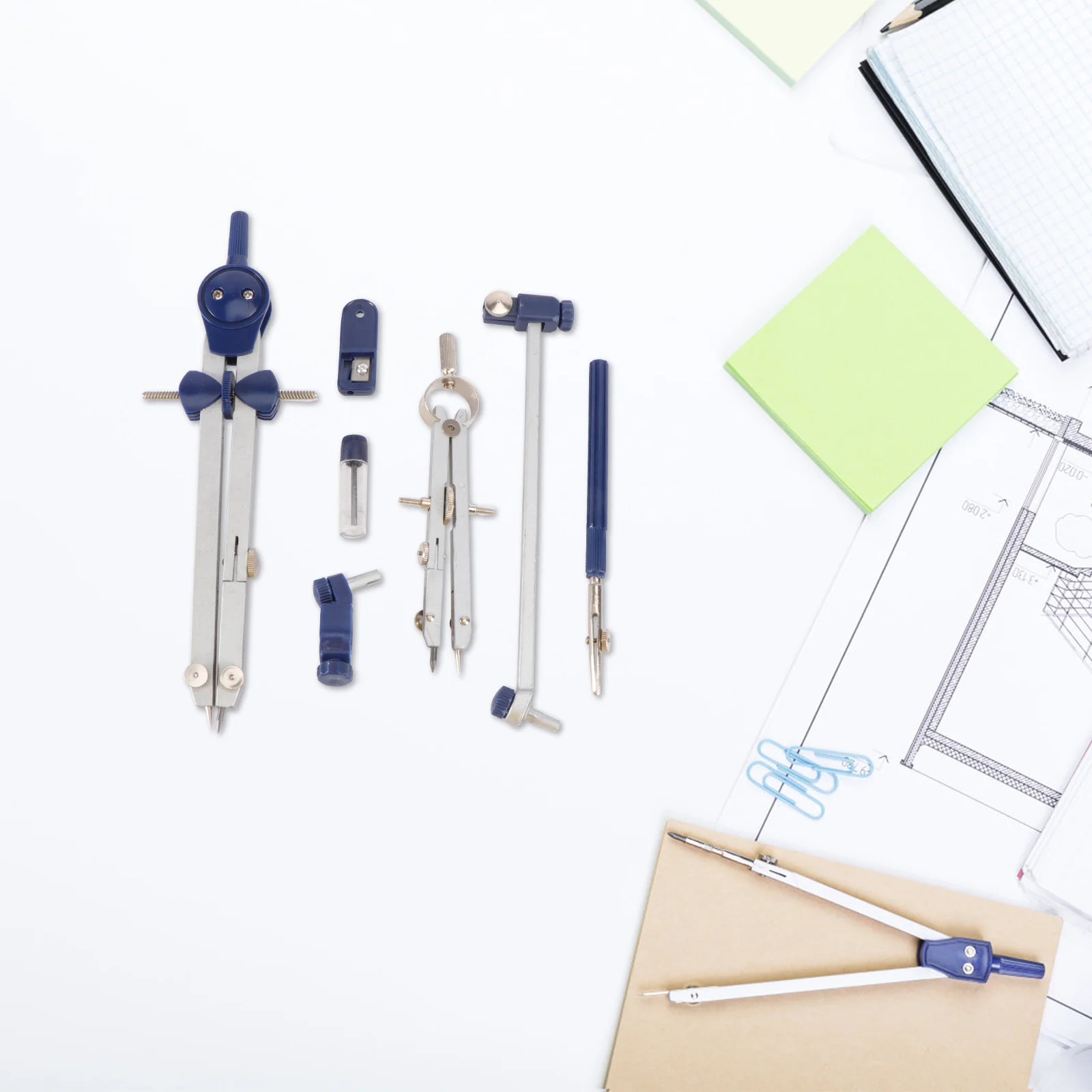 Professional Drafting Compass Set Precision Drafting Drawing for Students Office Worker