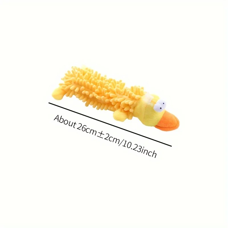 Interactive Plush Dog Toy with Squeaker Chew Toys Puppy Toy for Playtime and Dental Health Dogs Puppy Pets Training Accessories 4