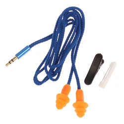 Industrial Noise Reduction Earphones - Enhanced Hearing Protection (Blue)