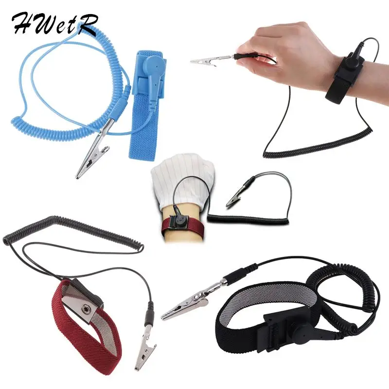 AntiStaticBraceletElectrostaticCordlessWirelessAdjustableESD