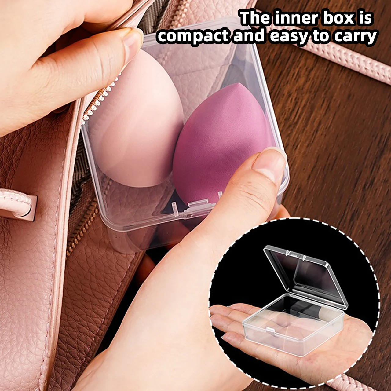 Desktop Storage Box Dustproof Plastic Card Data Cable Organizer Holder Small Miscellaneous Sorting Case With Cover