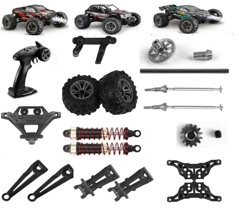 XINLEHONG Q901 Q902 Q903 1/16 Brushless R/C Cars/Trucks Original Ersatz Ersatzteile Stoßdämpfer/Hundeknochen/Motor/ESC
