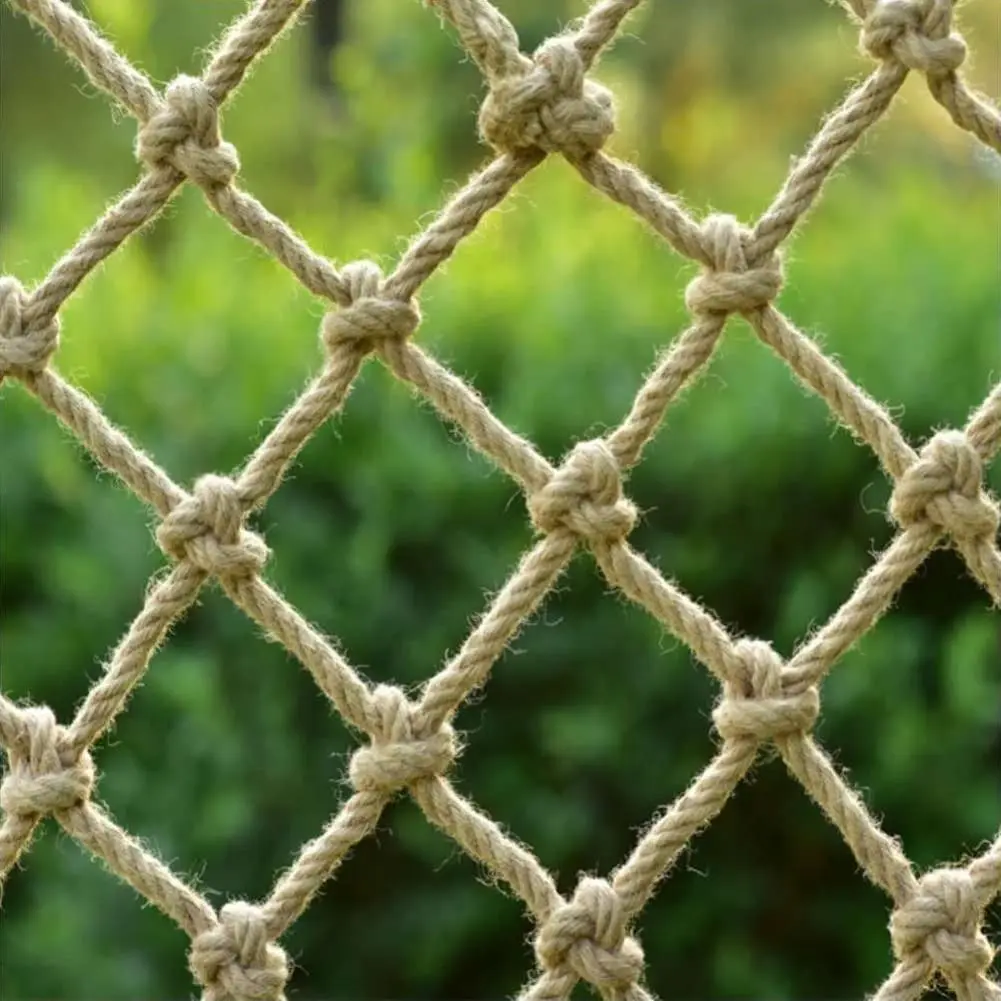 Plant Support Netting, 3mm Natural Jute Rope Plant Climbing Garden