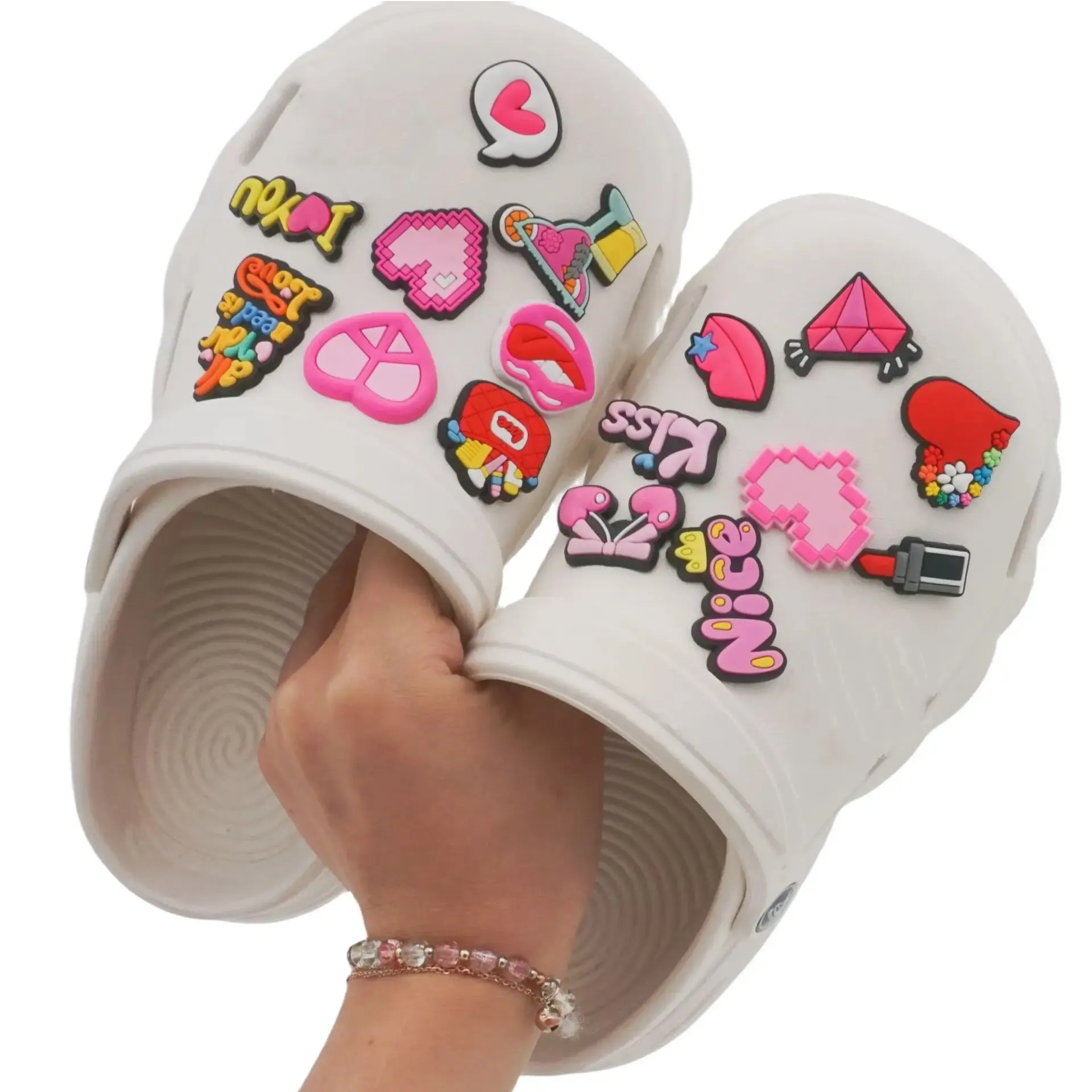 PVC Ź  ũ  , ī޶ Ʈ  ׼, DIY  , Croc  Ű X-mas , 20 