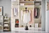 GS18-DJ Standing Garment Steamer with Roll Wheels for Easy Movement, 1.8L Water Tank for 1 Hour Continuous Steaming, Adju 2