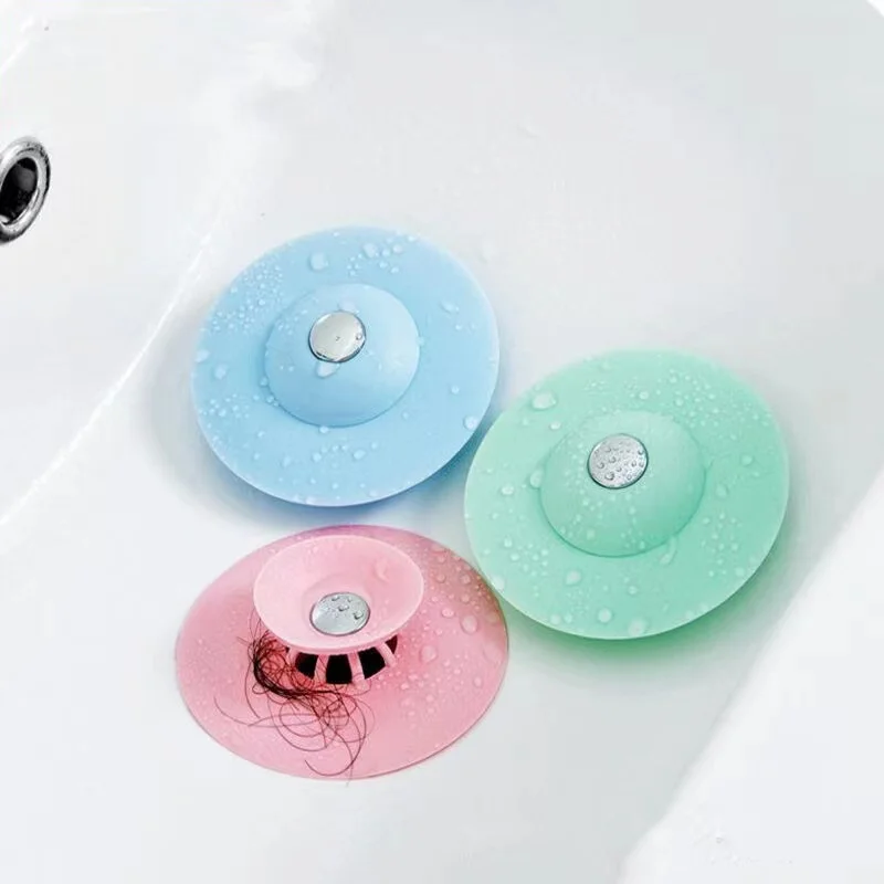 

Drains For Good,The Must-Have Hair Stopper!Silicone Drain Protector,Traps Hair & Debris.Fits Standard Drains,Dishwasher Safe
