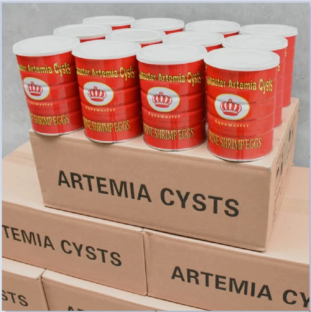 Fish Feed Artemia Cysts Eggs Brine Shrimp Eggs Hatchable Fish Food for Feeding Baby Fishes 425G
