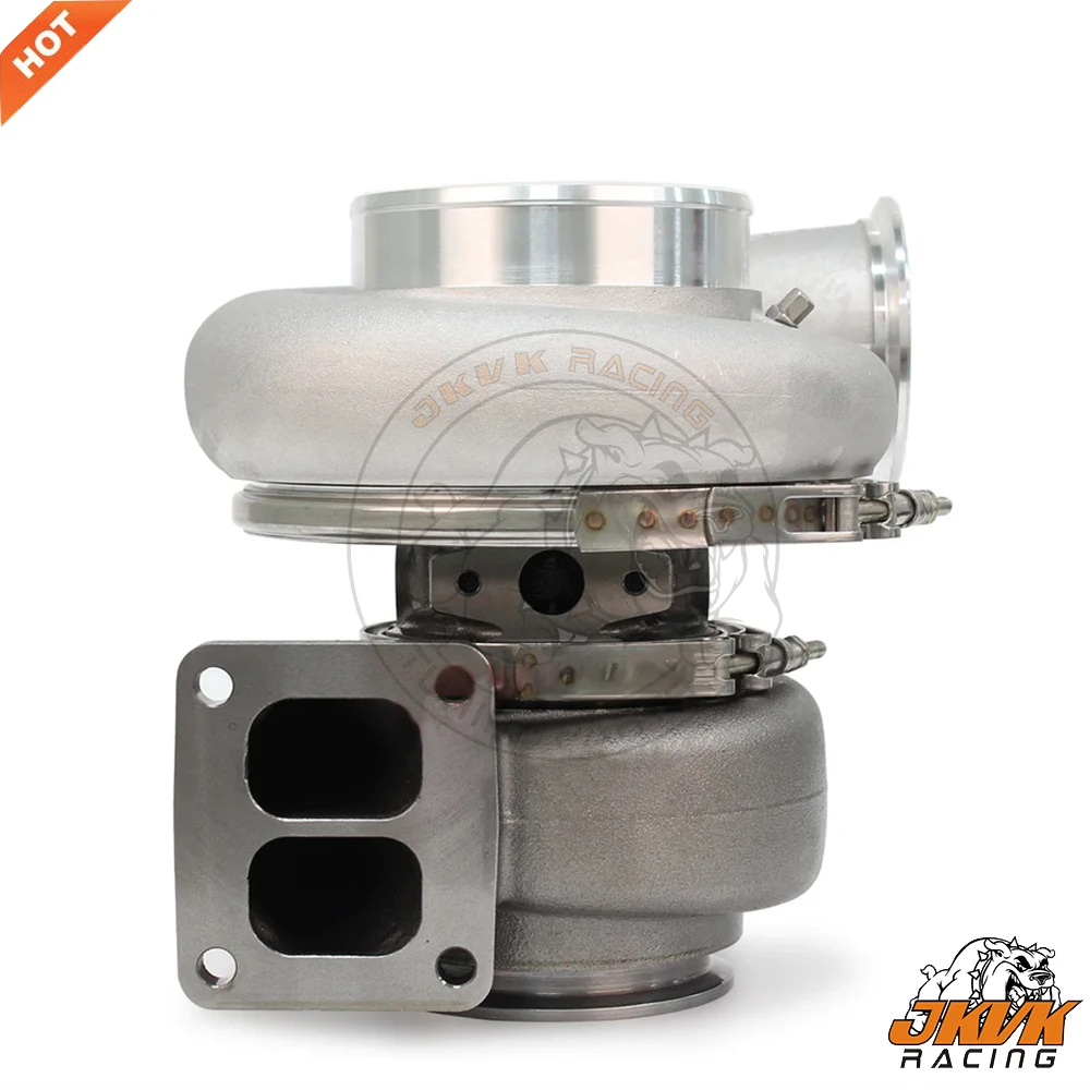 JKVK Racing G45-1500 двойной шарикоподшипник Турбокомпрессор T4 1,01/1,15/1,28/1,44 V-Band корпус 76/109 мм Comp. Колесо 750-1500 л.с.