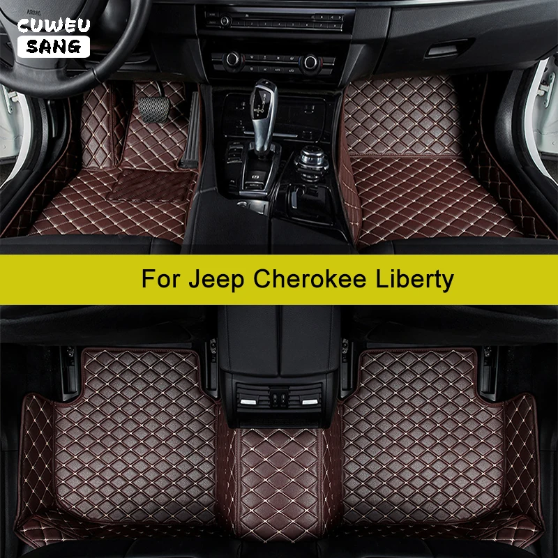 CUWEUSANGCustomCarFloorMatsForJeepCherokeeLiberty19842023