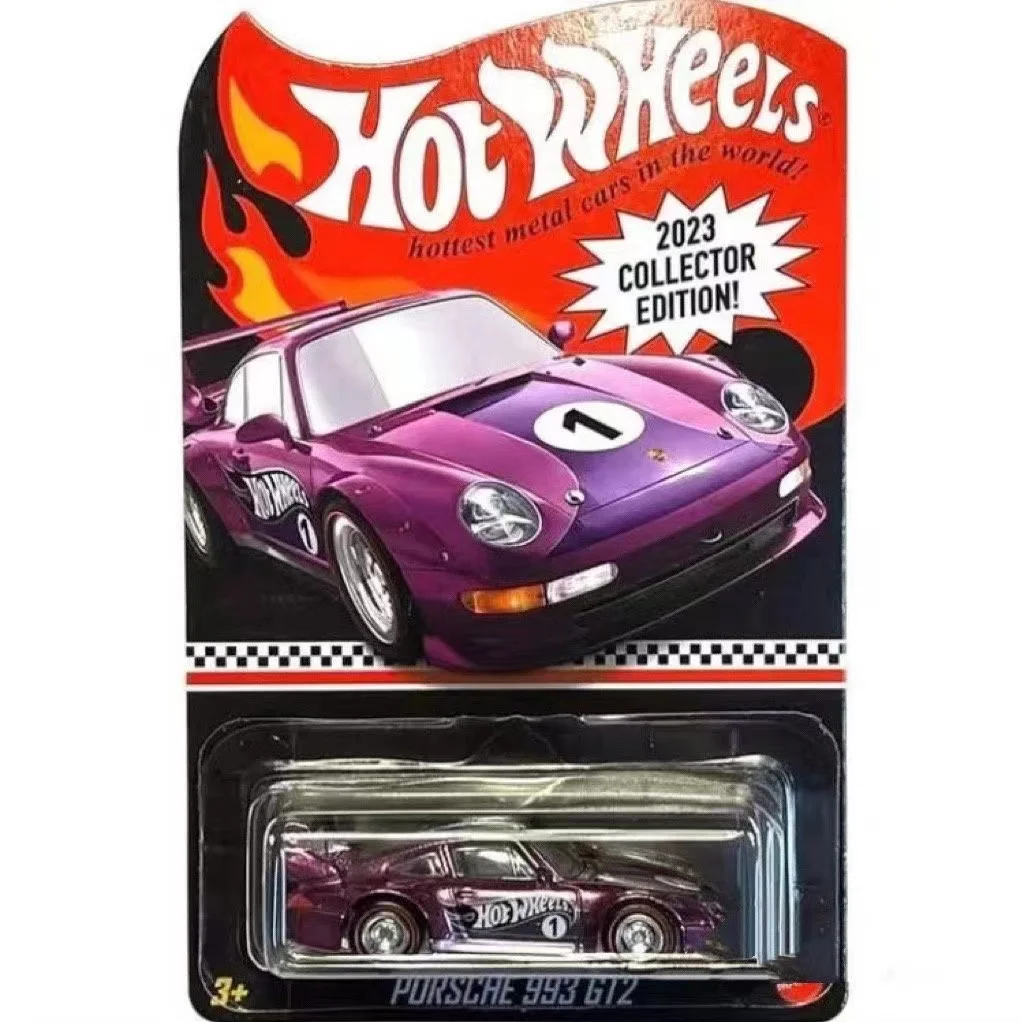 

Hot Wheels Cars 2023 COLLECTOR EDITION PORSCHE 993 GT2 1/64 Metal Die-cast Model Collection Toy Vehicles