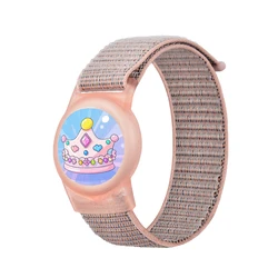 Kids' Adjustable Anti - Loss Nylon Wristband with Protective Bracelet Case - 220mm (03)