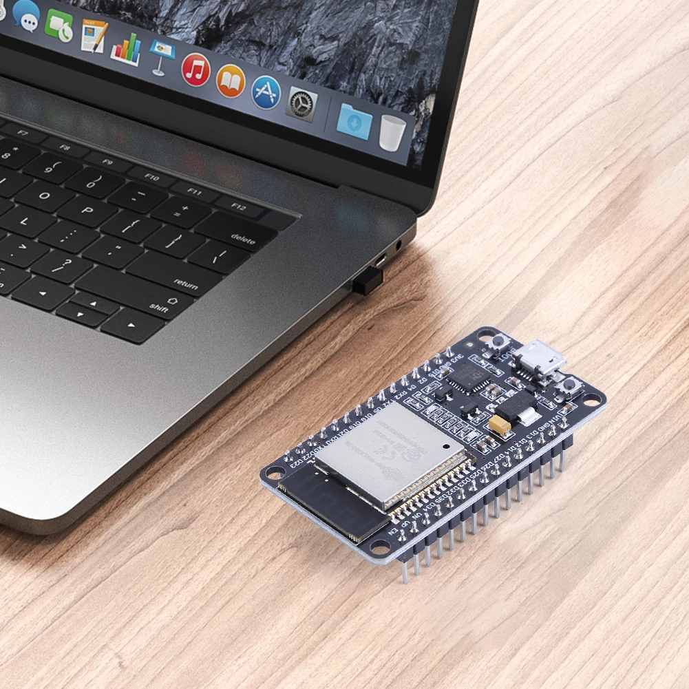 รูปสินค้า ESP32 บอร์ดพัฒนา WiFi + Bluetooth สำหรับโปรเจกต์อิเล็กทรอนิกส์