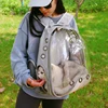 Pet Carrying Bag Space Pet Backpacks Breathable Portable Transparent Backpack Puppy Dog cat Transport Carrier Space Capsule Bags 2