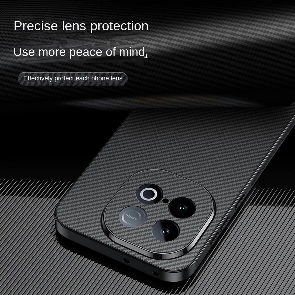 Carbon Fiber Anti-Drop Textured Micro Matte Case with Delicate Feel
