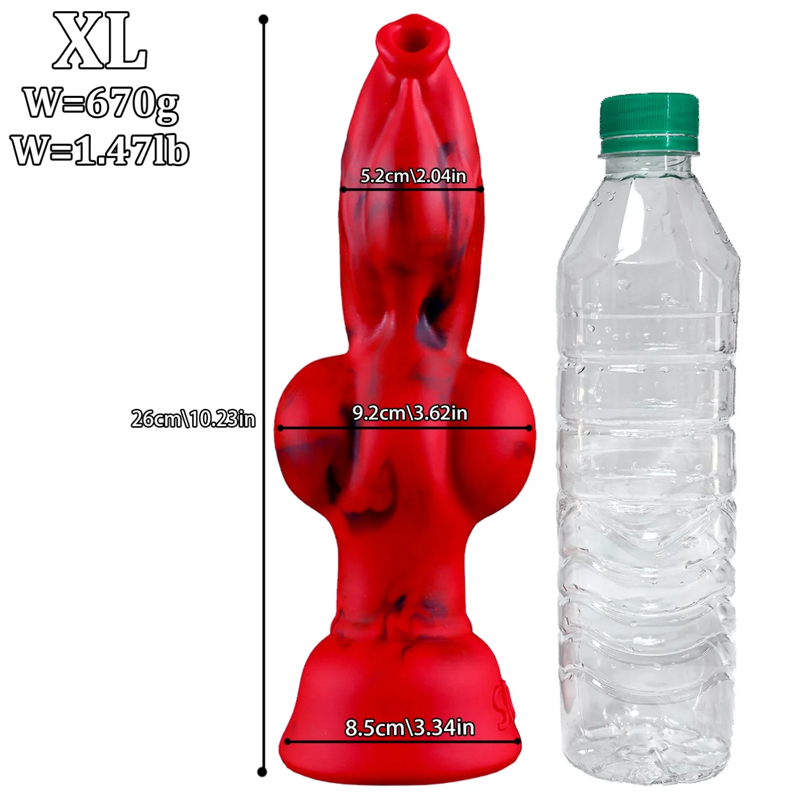 Plug anale realistico in silicone morbido per uomo e donna_voghion.com