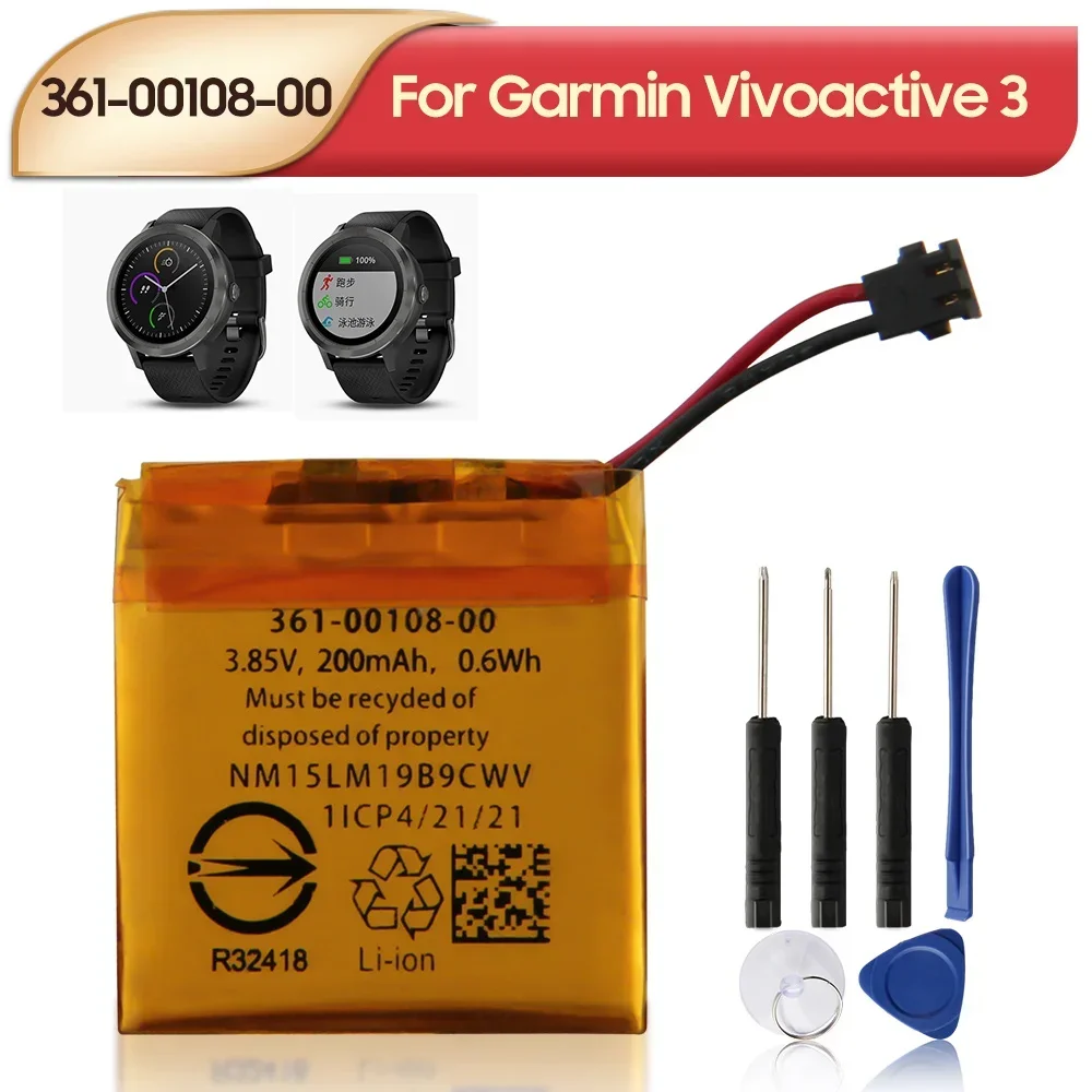 Lithium Battery Garmin Vivofit Battery Type Lithium Battery Garmin