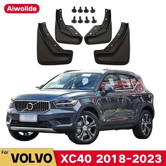 4-teilige Kotflügel für volvo xc40 2018 2019 2020 2021 2022 2023 vorderer  hinterer Kotflügelrad schutz Schlamm klappe Spritz schutz Zubehör -  AliExpress