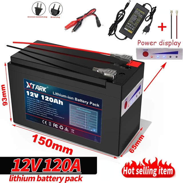 Chargeur batterie 12V 1.2-120Ah