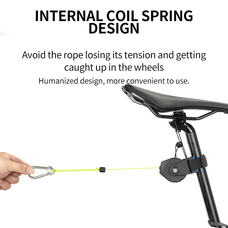 Remorque de vélo extensible - Système
