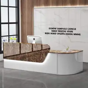 Restaurant Church Reception Desk Study Modern Luxury Office Reception Desks Salon Console Mostrador Recepcion Salon Furniture