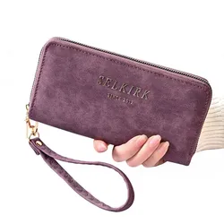 New Women Wallets 2022 Fashion Zipper Pocket Purse Card Holder Female Purse Brand Wallet For Women Phone Bag portefeuille femme