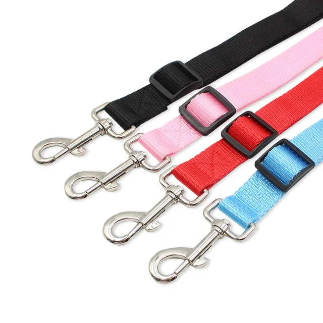 Double Twin Dual Coupler Dog Leash Two in One Strong Nylon V Shape Adjustable Pet Dog Leash Colorful Two Ways 2 Dogs Pet Lead 3
