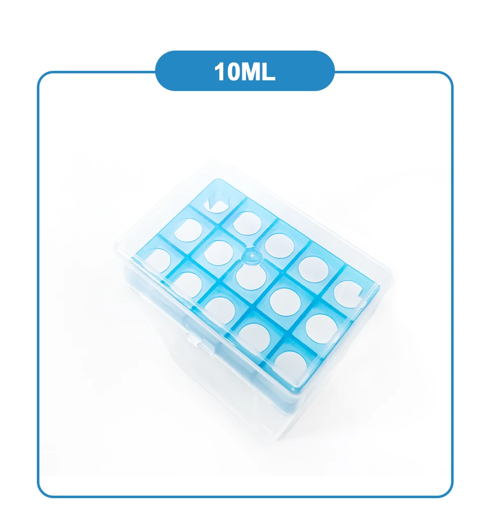 WESTTUNE Labor-Pipettenspitzenbox, 10 ul, 200 ul, 1 ml, 5 ml, 10 ml, universelle transparente Mikropipette, Kunststoff-Pipettenschachtel, Laborbedarf – Detail 6