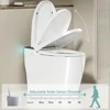 Smart Toilet with Heated Bidet Seat, Portable toilet with bidet built in AUTO Open&Close, AUTO Dual Flush,Bidet toilet with Drye 3
