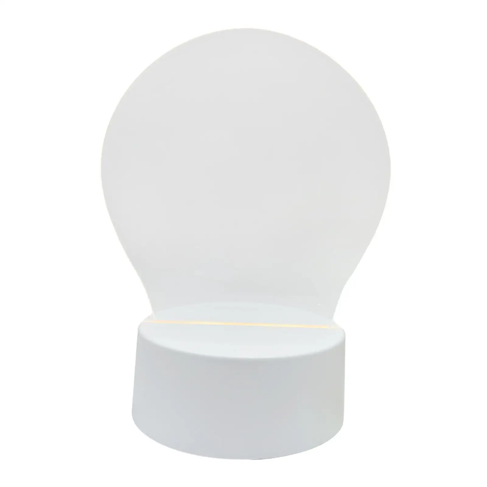 

Valentine Night Light with Note Board Mini Acrylic Table Light for Holiday