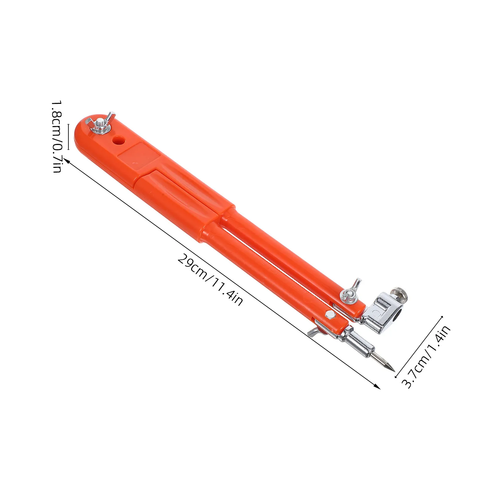 목공용 컴퍼스 대형 금속 정밀 원형 마커 스크라이버 컴퍼스 연필 홀더 윙 디바이더 제도 엔지니어링 드로잉 도구