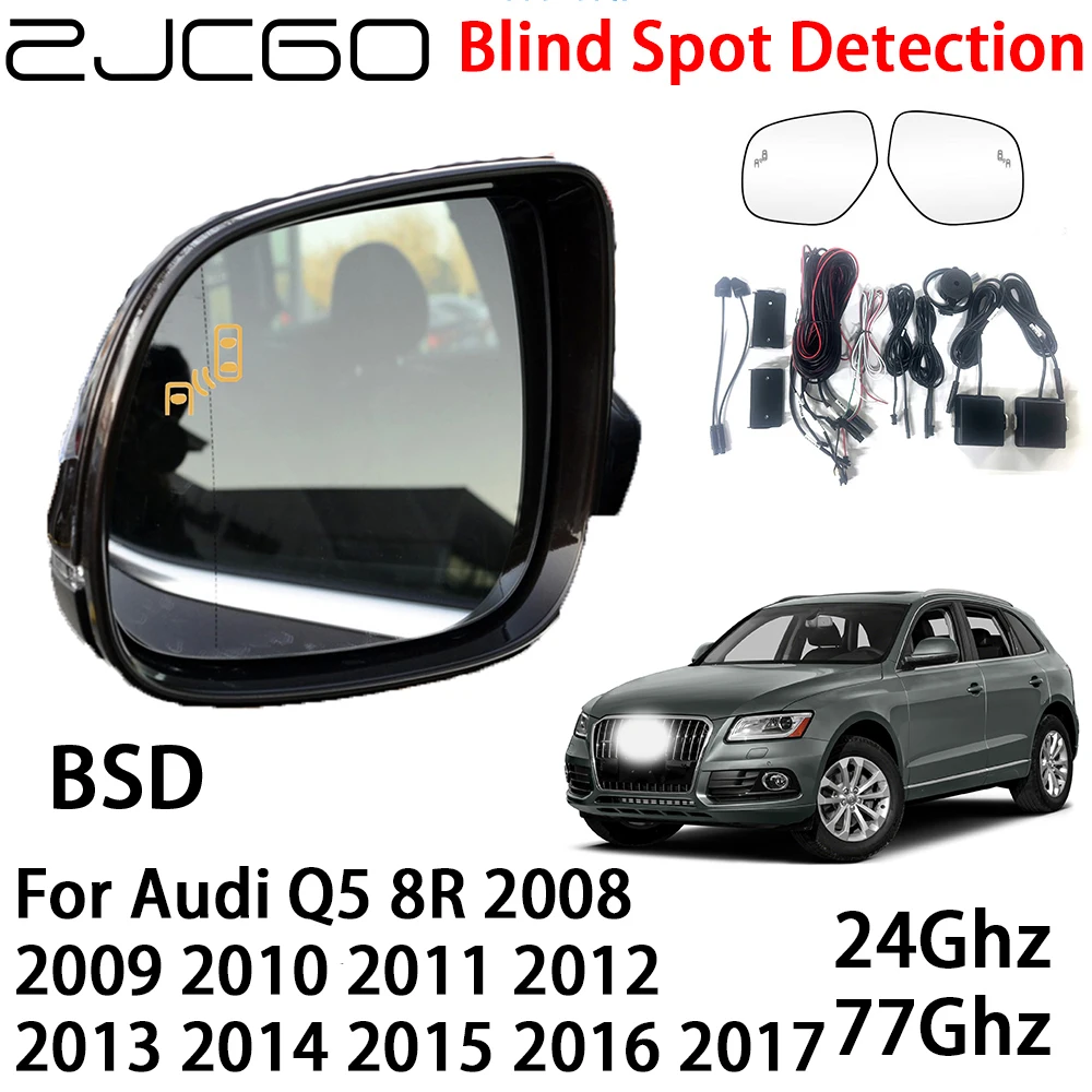 

ZJCGO Car BSD Radar Warning System Blind Spot Detection Safety Driving Alert for Audi Q5 8R 2008~2017
