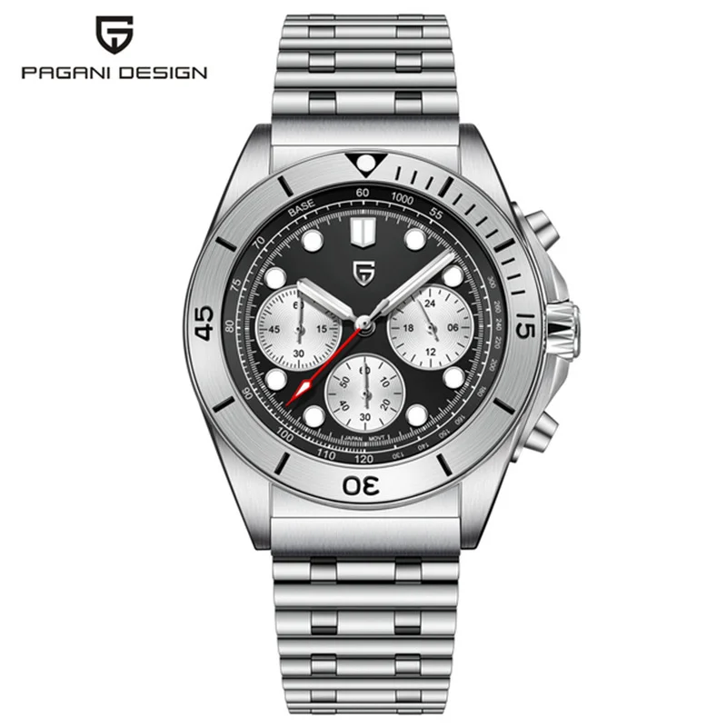 PAGANI DESIGN Watch For Men Sports Outdoor Business Luminous Waterproof Chronograph Men's Quartz Watch Relogios Masculino