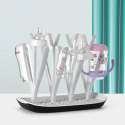 Porte biberons pour nouveau né, égouttoir de grande taille, stockage d'alimentation pour bébé, séchoir de nettoyage, égouttoir porte gobelet d'eau 