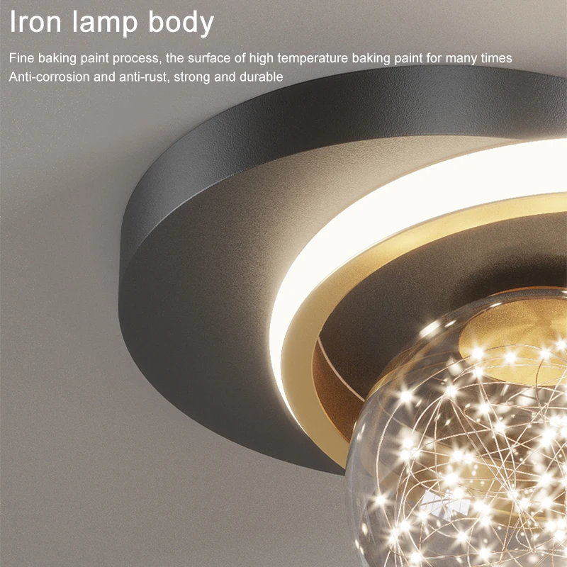 LED Ceiling Lights Interior Lighting Home Decor For Living Room Dining Table Bedroom Closets Corridor Modern Ceiling Lamp - 6