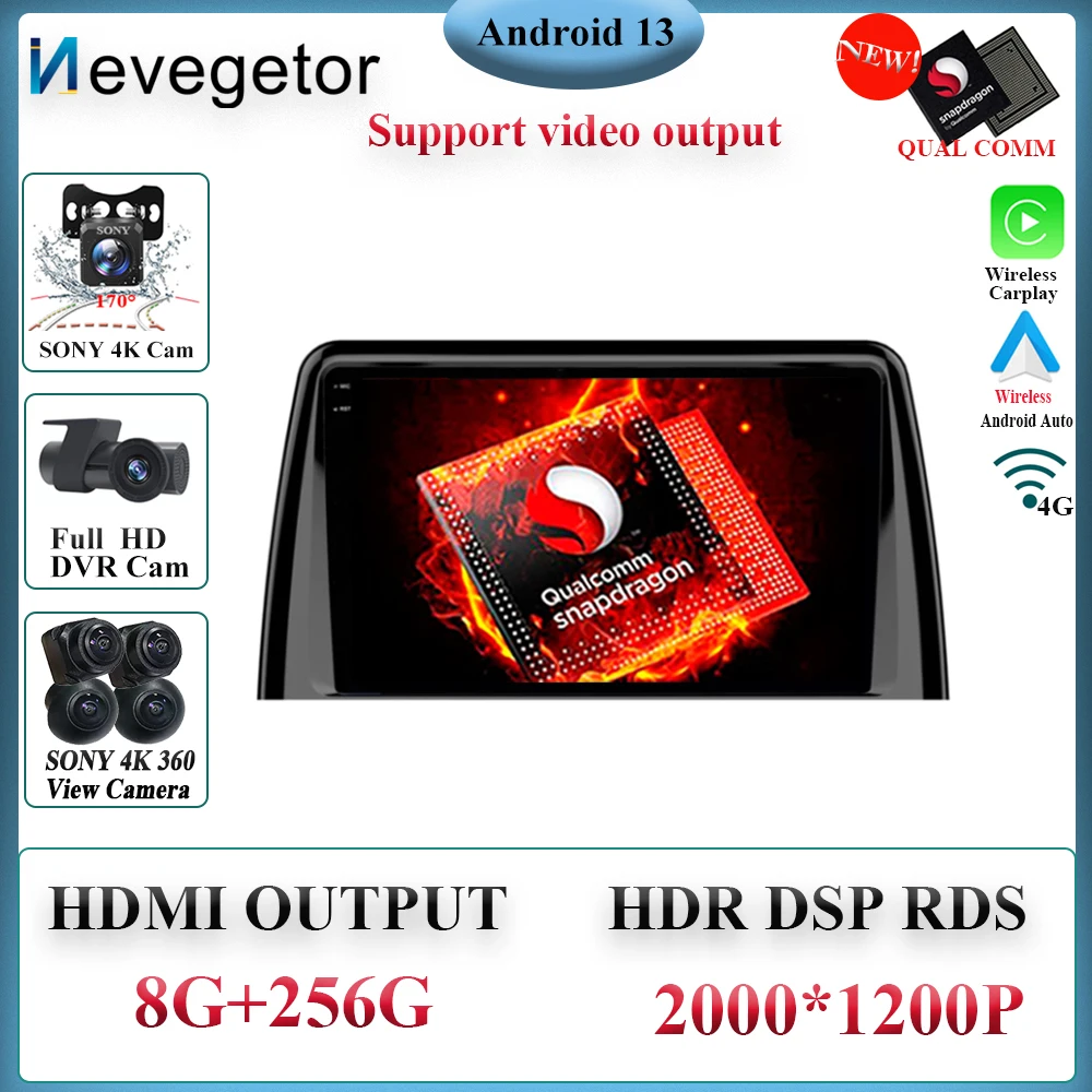 

Android 13.0 For Kia SORENTO KX7 2017 Octa Core Car Radio 5.0 Wifi 4G GPS Map Car DVD Player RDS Radio